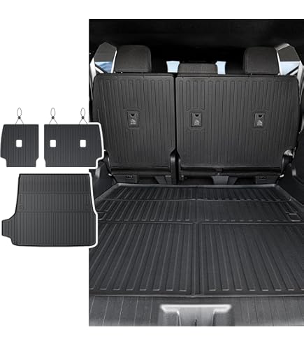 ZQULOYO Cargo Liners Backrest Mat For Toyota 4Runner Accessories