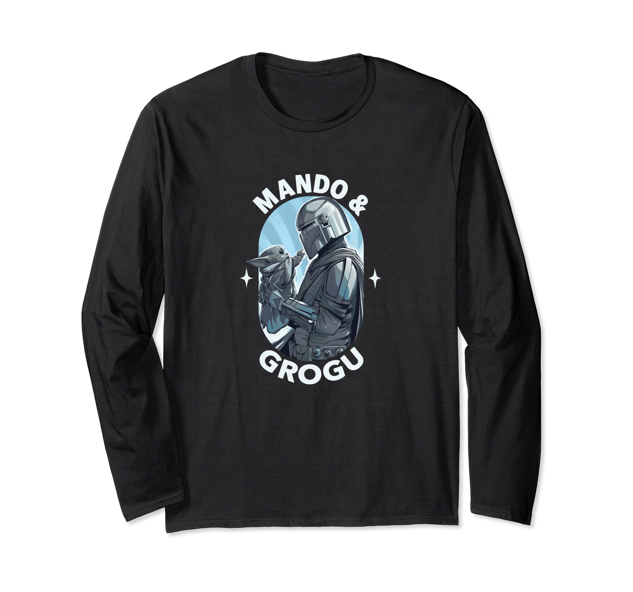Star Wars: The Mandalorian & Grogu Sparkles And Hugs Long Sleeve T-Shirt
