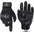Glove Station - Tactical Shooting Hard Knuckle Gloves for Men and Woman with Touchscreen Fingers - Durable and Comfortable Hand-Gear for Outdoor Work Shooting and Hunting