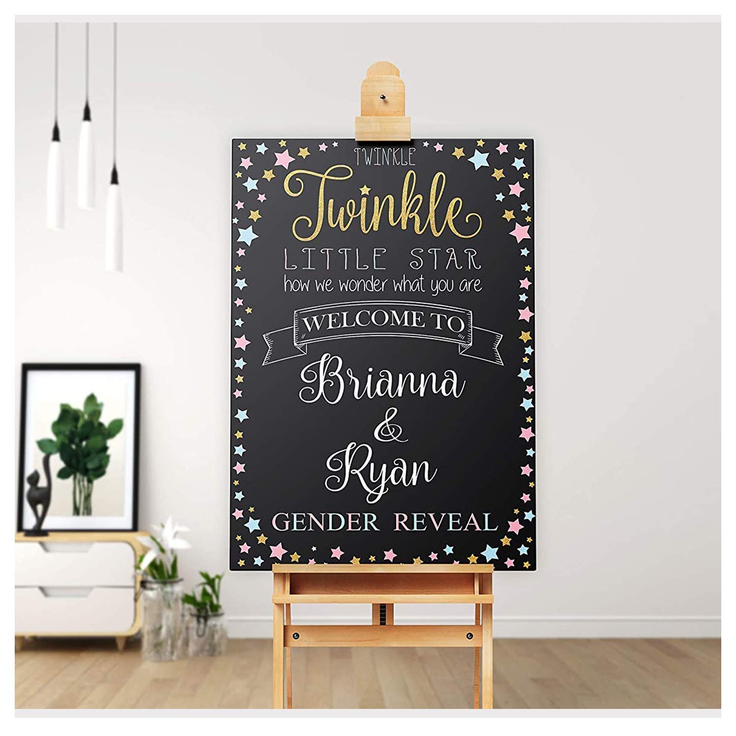 twinkle twinkle little star welcome sign