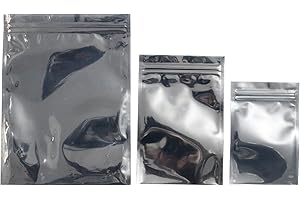 LJY 75 Pieces Antistatic Resealable Bags for SSD HDD and Electronic Device, Assorted Sizes