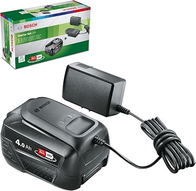 Bosch 18 V Battery 4.0 Ah & AL18V-20 Charger Starter Set Boxed