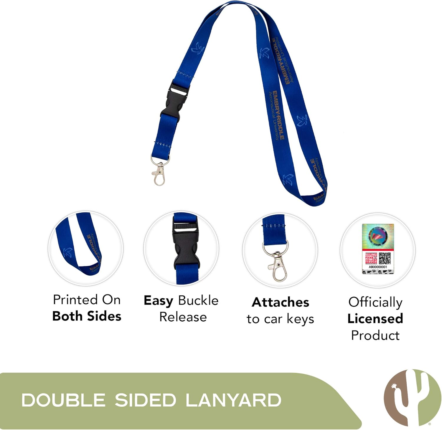 Embry Riddle Aeronautical University Daytona Ncaa Car Keys Id Badge Holder Lanyard Keychain Detachable Breakaway Snap Buckle Red Key Chains Sports Outdoors Urbytus Com