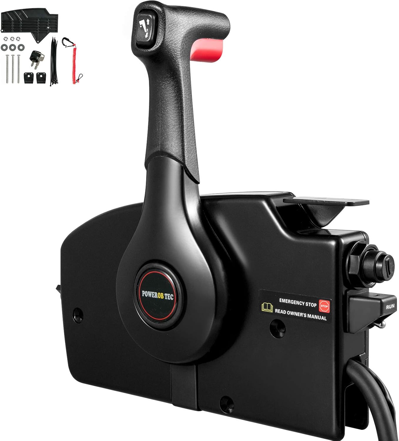 Mophorn Boat Throttle Control 881170A10 Boat Control Box