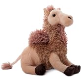 The Petting Zoo Camel Stuffed Animal Plushie, Wild Onez, Kids Gifts, 12 in | Camel Realistic Wildlife Zoo Animals by Zoologee. Great Toys for Girls and Boys. Plush Gifts for Kids
