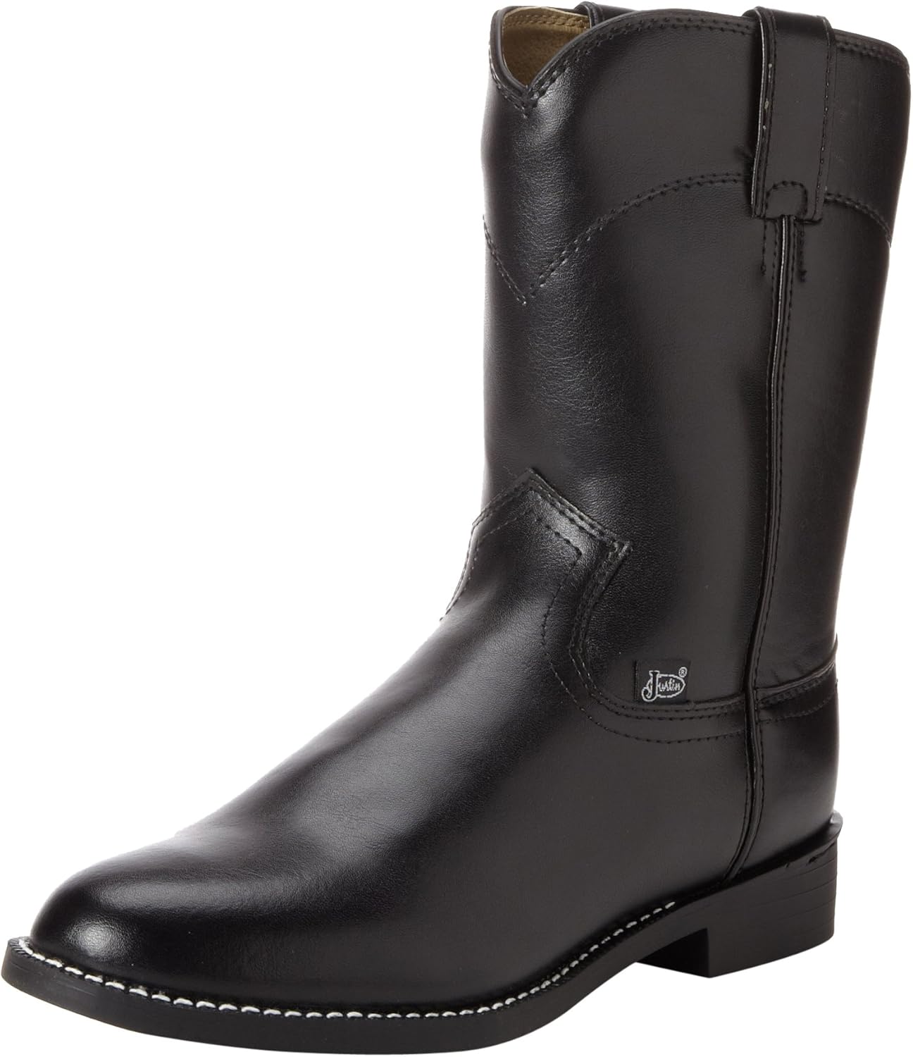 justin white cowboy boots