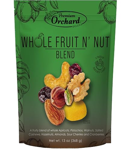 Amazon.com: PREMIUM ORCHARD Whole Fruit N' Nut Blend - Deluxe