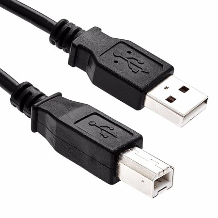 Lilmacc 1,8 Meter langes USB-Kabel für Akai MPK25, MPK49, MPK61, MPK88 Professionelles mittellanges Tastaturkabel