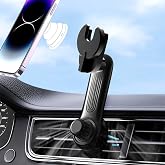 Car Phone Holder for Popsockets, Car Vent Phone Mount for Pop socket | [Never Blocking] AC , 360&deg; Adjustable Swing Arm, Works with Popsocket Car Mount for iPhone Samsung All Smartphones