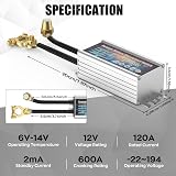 IMAYCC Wireless Kill Switch 12V 120A Car Battery Isolator Remote Cut Off view 7