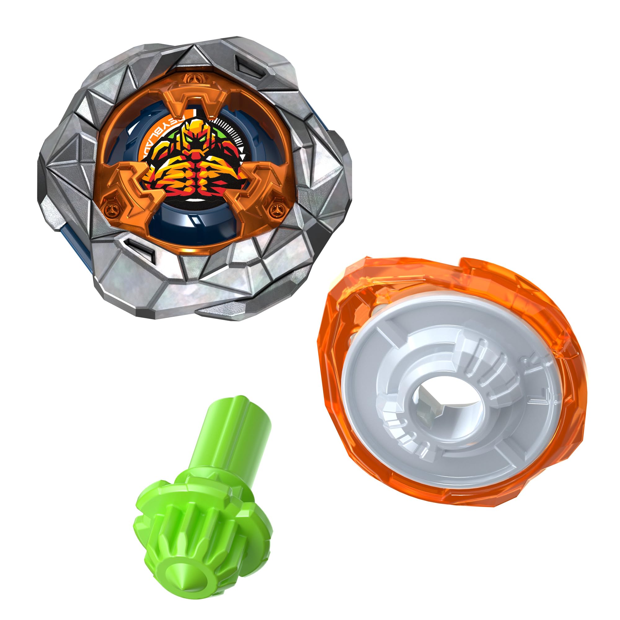 Beyblade X Rock Golem 1-60UN UX Starter Pack Set with Takara Tomy Defense Type Top and Launcher, Battling Tops Game Toys, Ages 8+