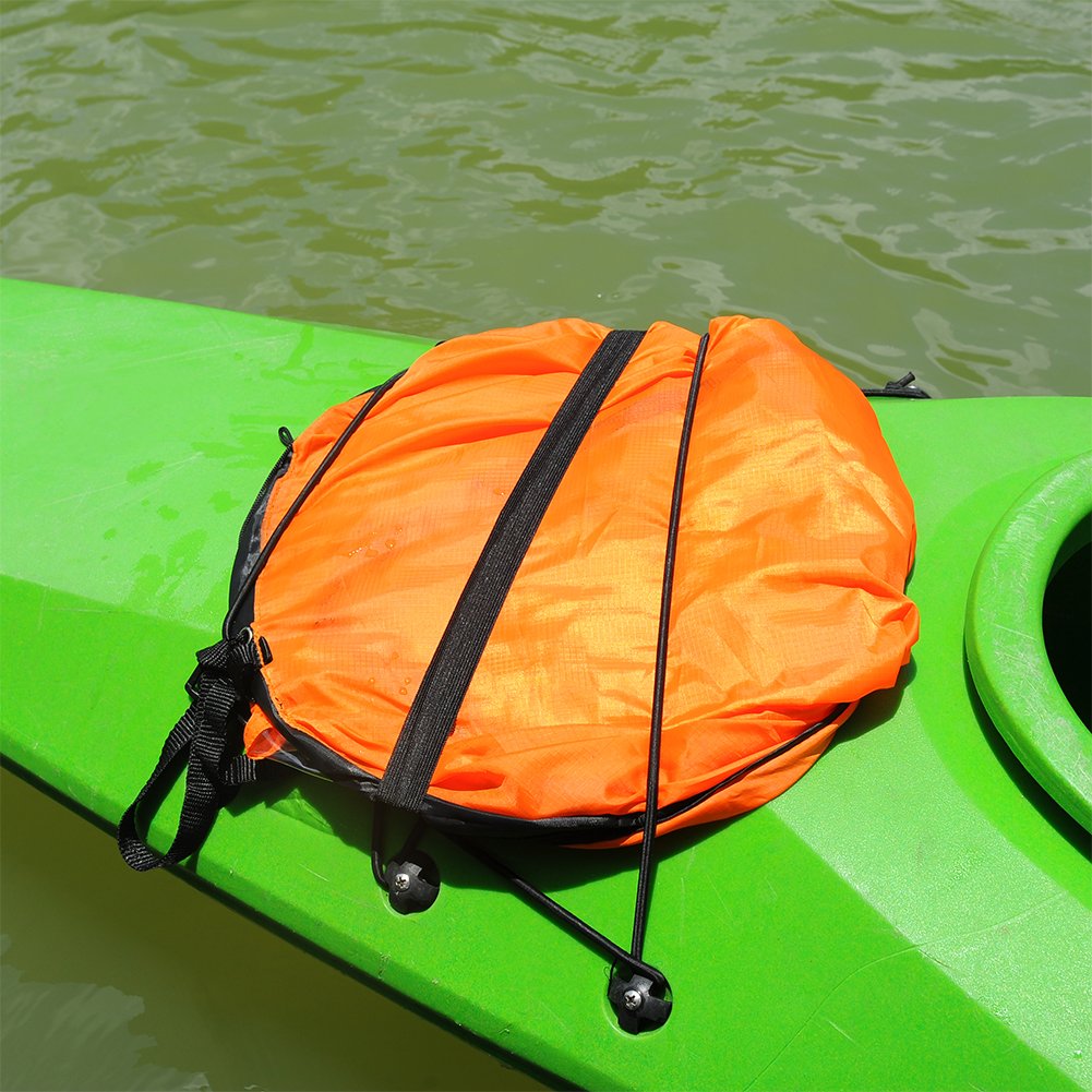 RENHAIGY Tandem Clear Kayak Wind Sail Kit Downwind Paddle Popup Board