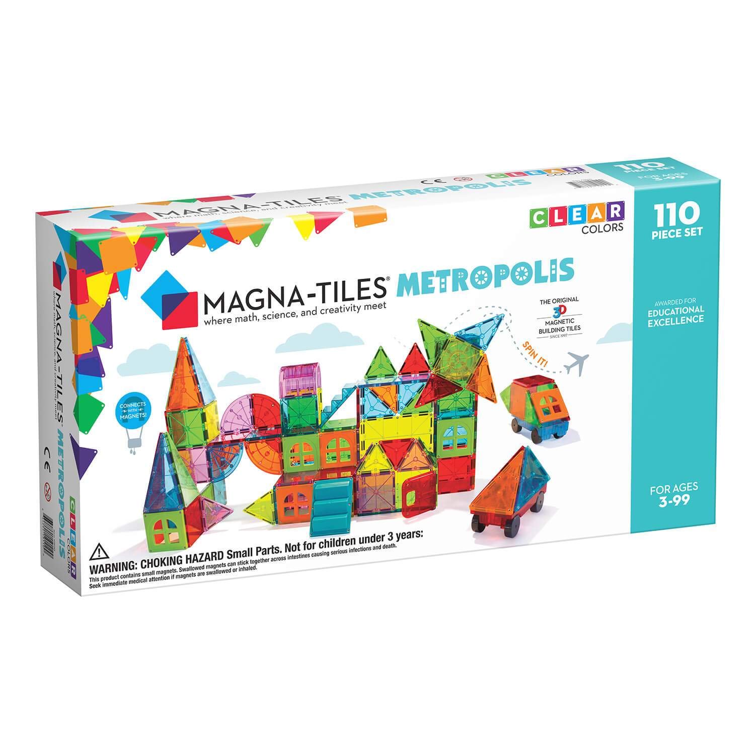 Photo 1 of MAGNA-TILES Metropolis 110 Piece Set