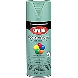 Krylon K05568007 COLORmaxx Spray Paint and Primer for Indoor/Outdoor Use, Satin Jade Green