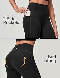 IUGA Compression Leggings with Pockets for Women