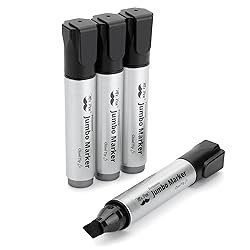 Mr. Pen- Jumbo Permanent Markers, 4 Pack, Chisel