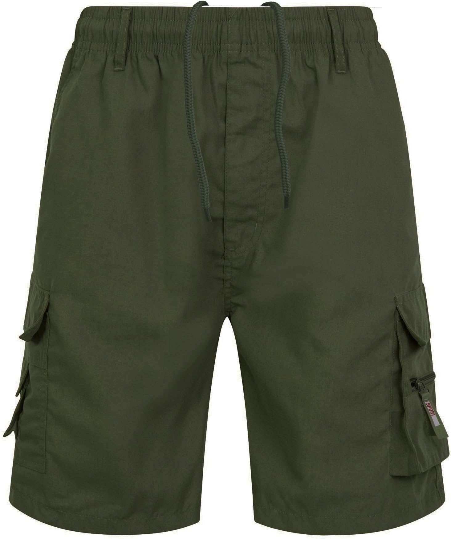 Mens Cargo Summer Shorts Cotton Plain Combat Pants Sizes M L XL XXL New