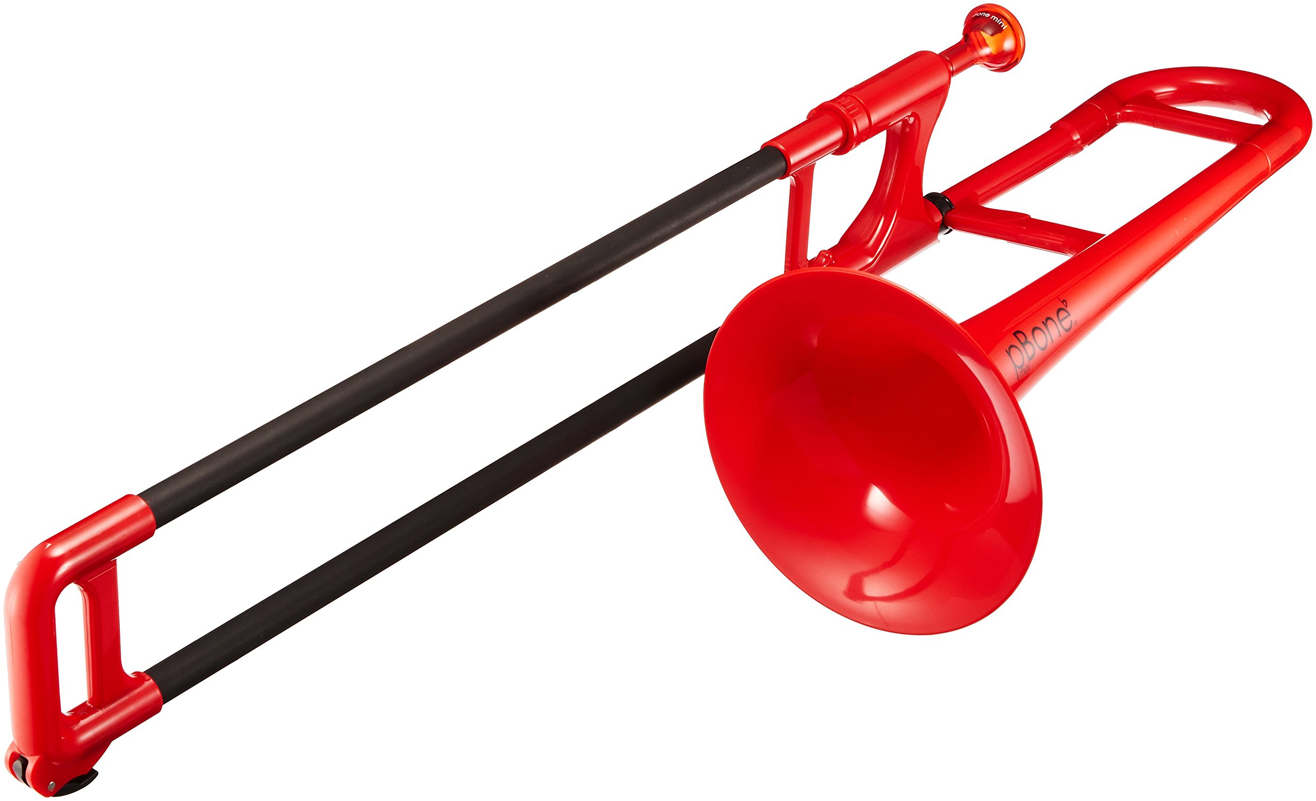 Galleon PBone PBONE2R Jiggs Mini Plastic Trombone For Beginners, Red