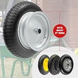 Spares2go Wheelbarrow Wheel Tyre and Inner Tube 4.00-8 4.80-8 35psi view 6