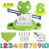 Snugzy Frog Balance Counting Toys Math Game Montessori Toys Learning Games for Kids Educational Toy Gifts for Boys Girls Age 