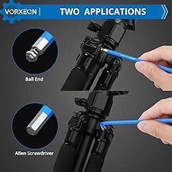 VORXEON Allen Wrench Hex Key Set 1.5mm-10mm, 9PCS