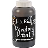 Jack Richeson 101508 Powder Paint 1# Black 62
