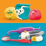 Play-Doh Drill n Fill Dentist Toy 6 Cans 3+ Non-Toxic Modelling Set view 9
