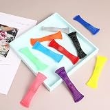 Friusate 10 Pcs Fidget Toys Braided Mesh Tube with Marbles Stress Reliever view 6