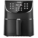 COSORI Air Fryer Max XL(100 Recipes) 5.8 QT Electric Hot Oven Oilless Cooker LED Touch Digital Screen with 11 Presets, Prehea