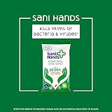 Sani Hands Anti-bacterial Hand Wipes 120pk - Biodegradable, Vitamin E, Aloe Vera view 10