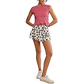 Free People Womens Paradise Found Mini Skort