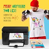 Raimarket Premium Iron-On Transfer Paper Light Fabrics A4 10 Sheets view 2