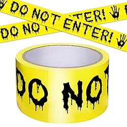 Halloween Decorations Caution Tape, Do Not Enter