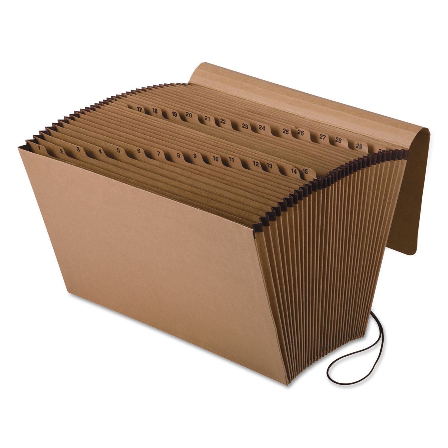 Pendaflex Expanding Kraft File with Flap, 1-31 Index, 15 x 10, 1 Per Box,(K-19D-OX), Legal, Brown