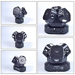 3Head Moving Head DJ Light 12LEDs Rotating Beam