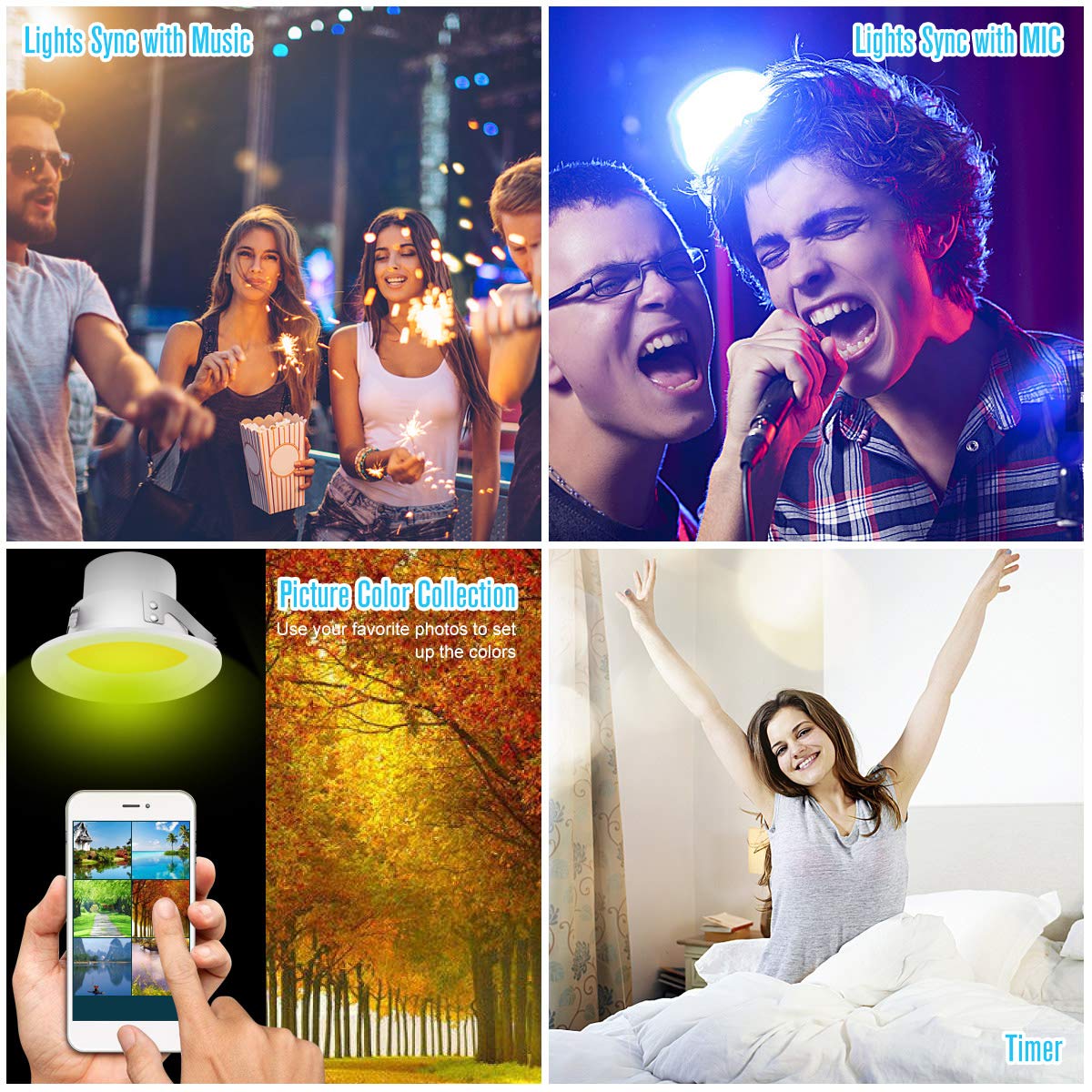 google home recessed lighting