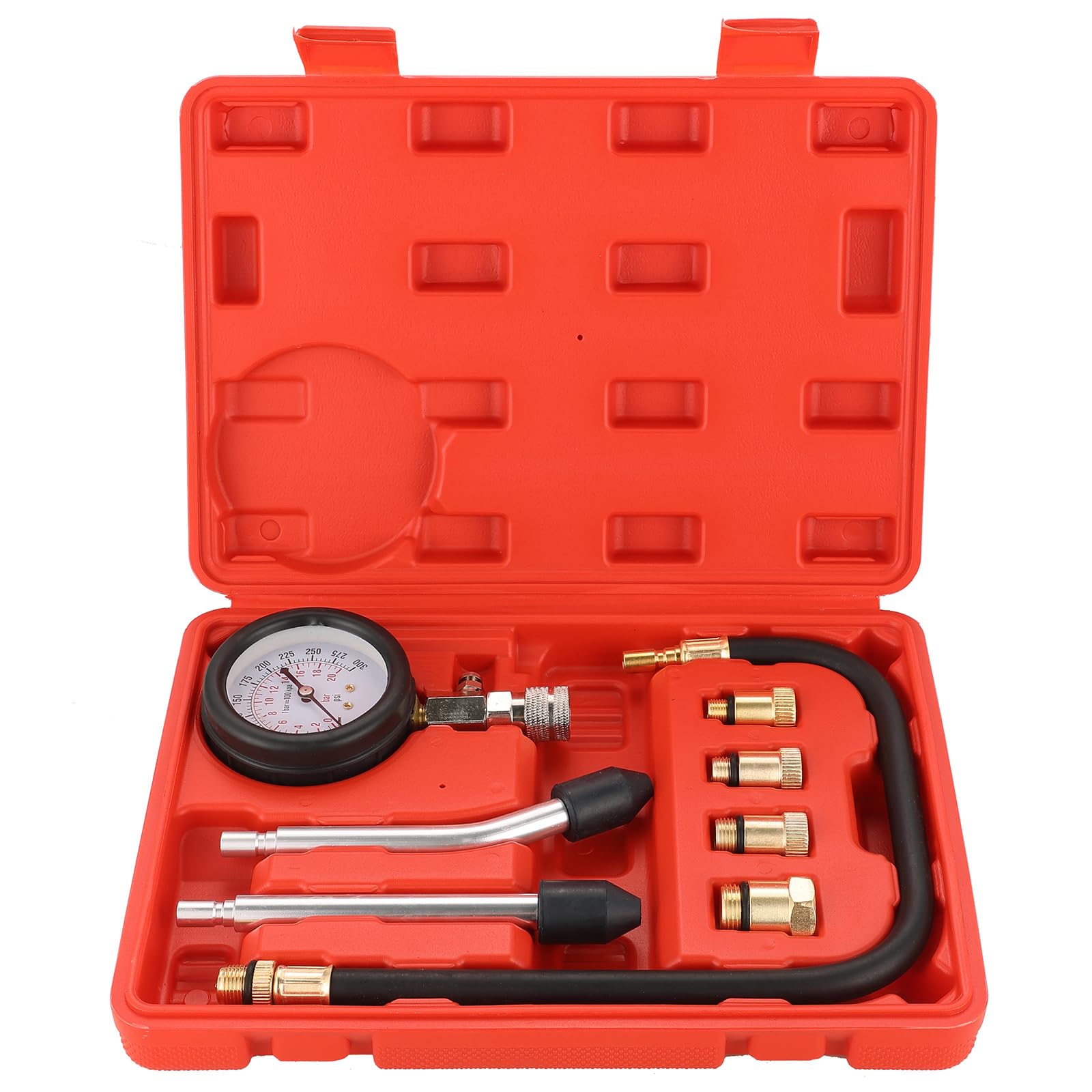 1-1/2 Droog Utility Mini Vacuüm Manometer Blk. St