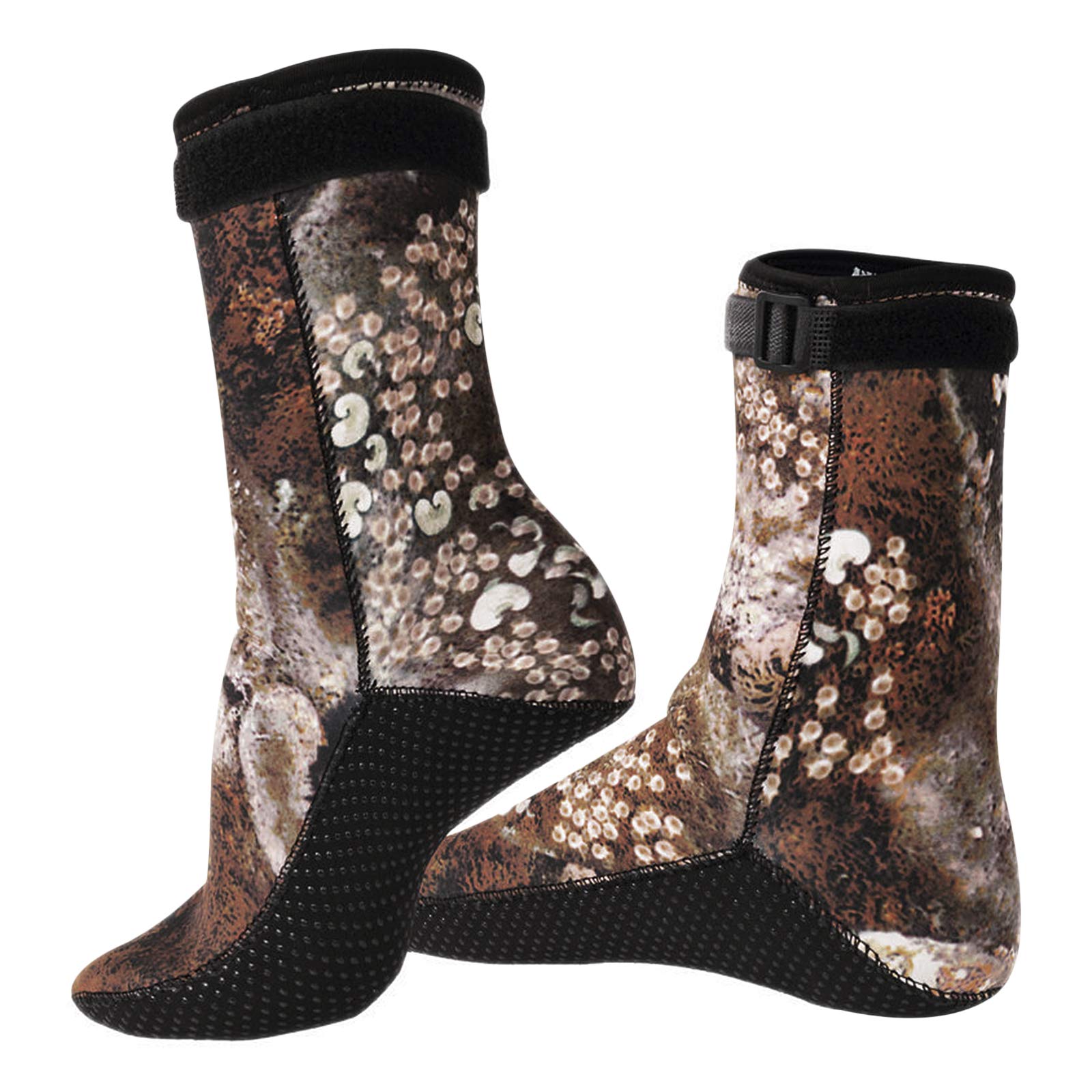 3mm Neoprene Wetsuit Socks, Anti Slip Swim Dive Socks Sand-Proof Diver Scuba Snorkeling Fins Sock for Open Water Swimming, Kayaking, Paddle Boarding Snorkeling Beach Water Sport for Men Women Youth