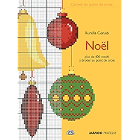Noël au point de croix (Carnet de point de croix) (French Edition) book cover Noël au point de croix (Carnet de point de croix) (French Edition) book cover
