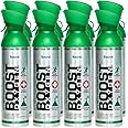 Boost Oxygen Large Natural 10L Canister | Respiratory Support for Aerobic Recovery, Altitude, Performance & Health (8 Pack)