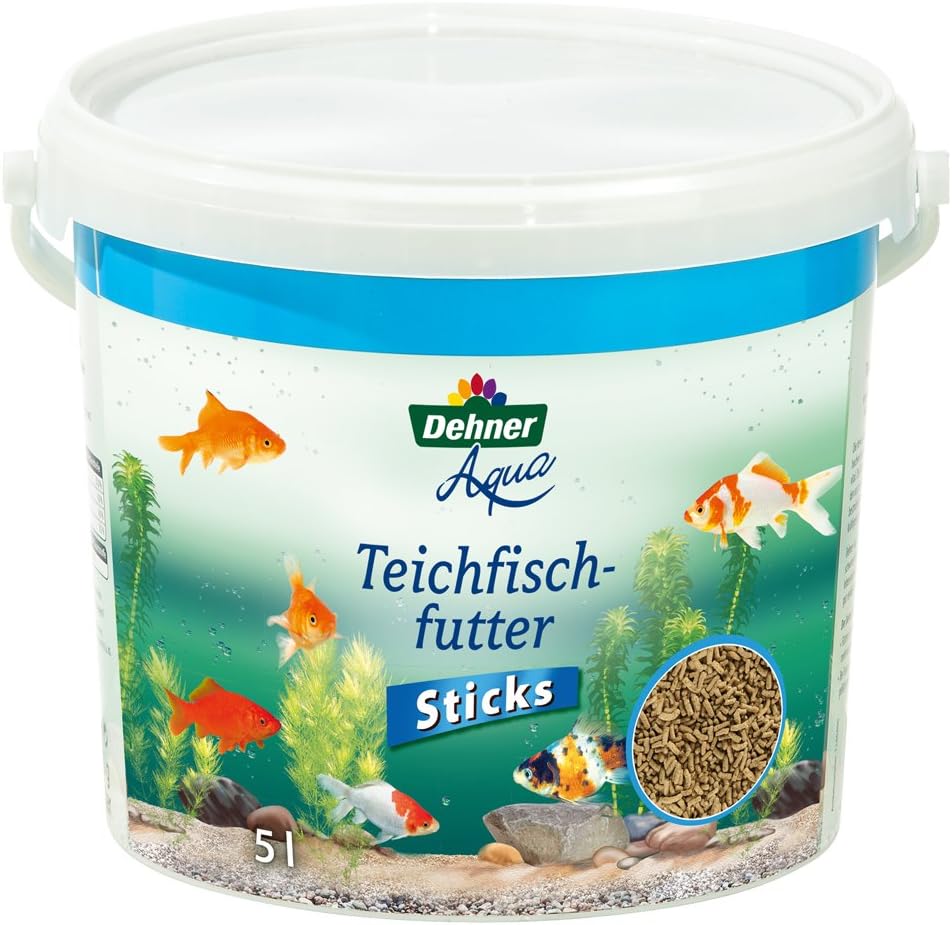 Dehner Aqua Teichfischfutter Sticks, 5 l