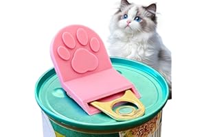 Cat Can Opener - Paw Shape Feeding Accessory | Tab Buddy Can Opener | for Household Pet Kitten Indoor Outdoor Kitchen Daily
