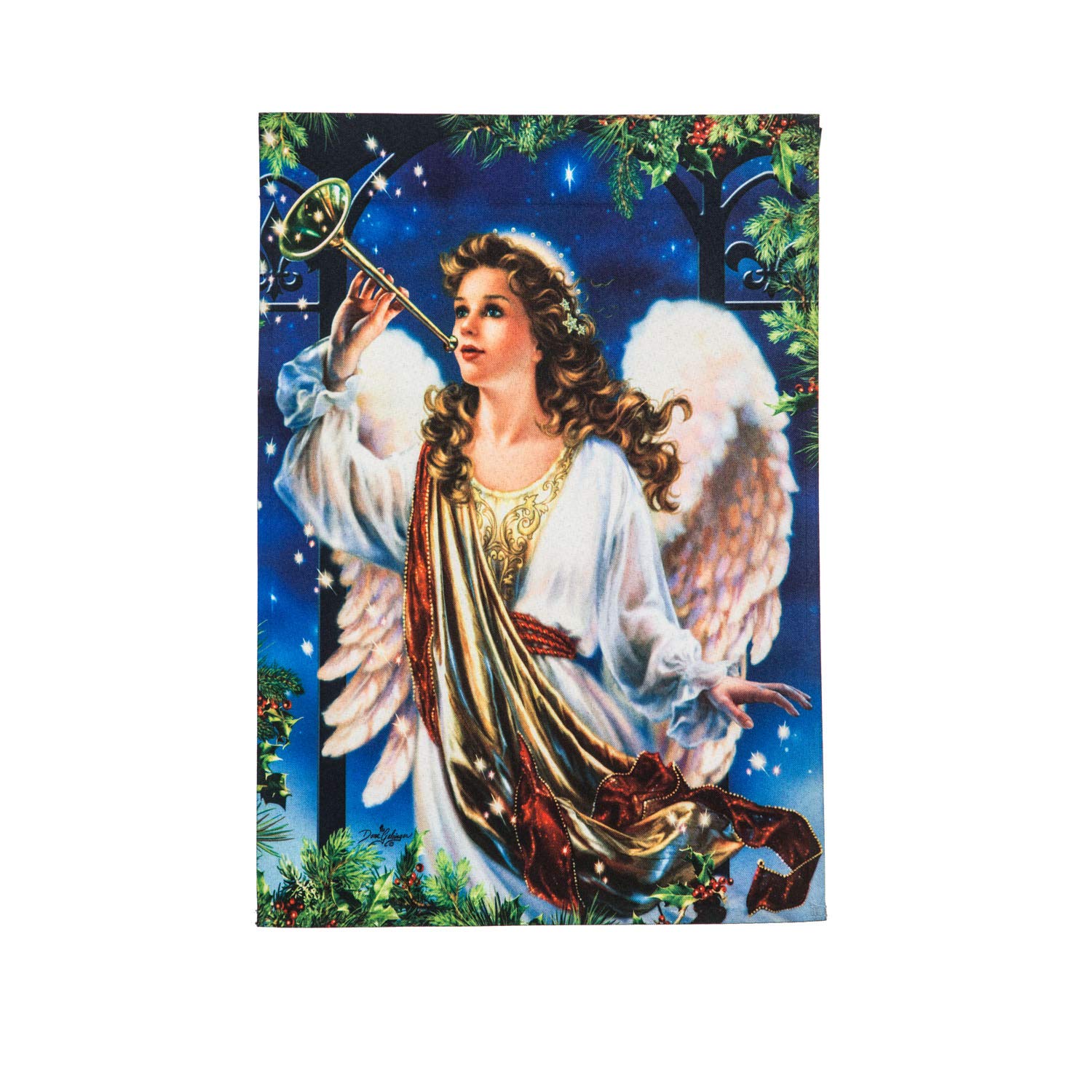 Best Christmas Angel Garden Flag