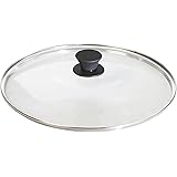 Lodge Tempered Glass Lid (12 Inch) &ndash; Fits Lodge 12 Inch Cast Iron Skillets and 7 Quart Dutch Ovens