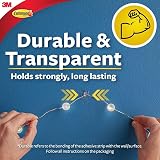 Command Clear Mini Hooks with Strips 30 Hooks 225g Damage Free view 6