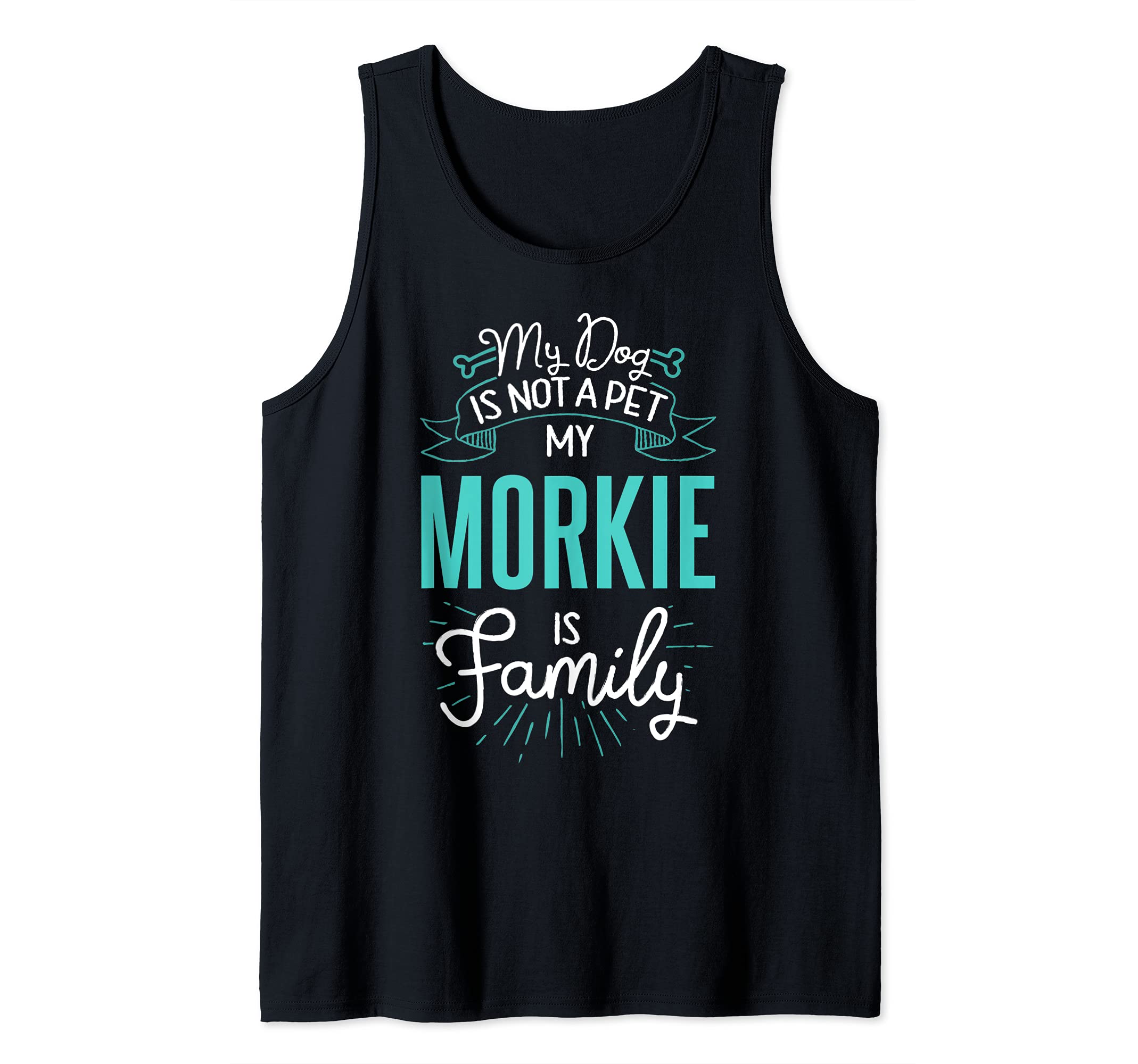 Cute Morkie Design Family Dog Giftn Tank Top