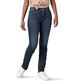 Riders by Lee Indigo Womens Midrise Straight Leg Jean
