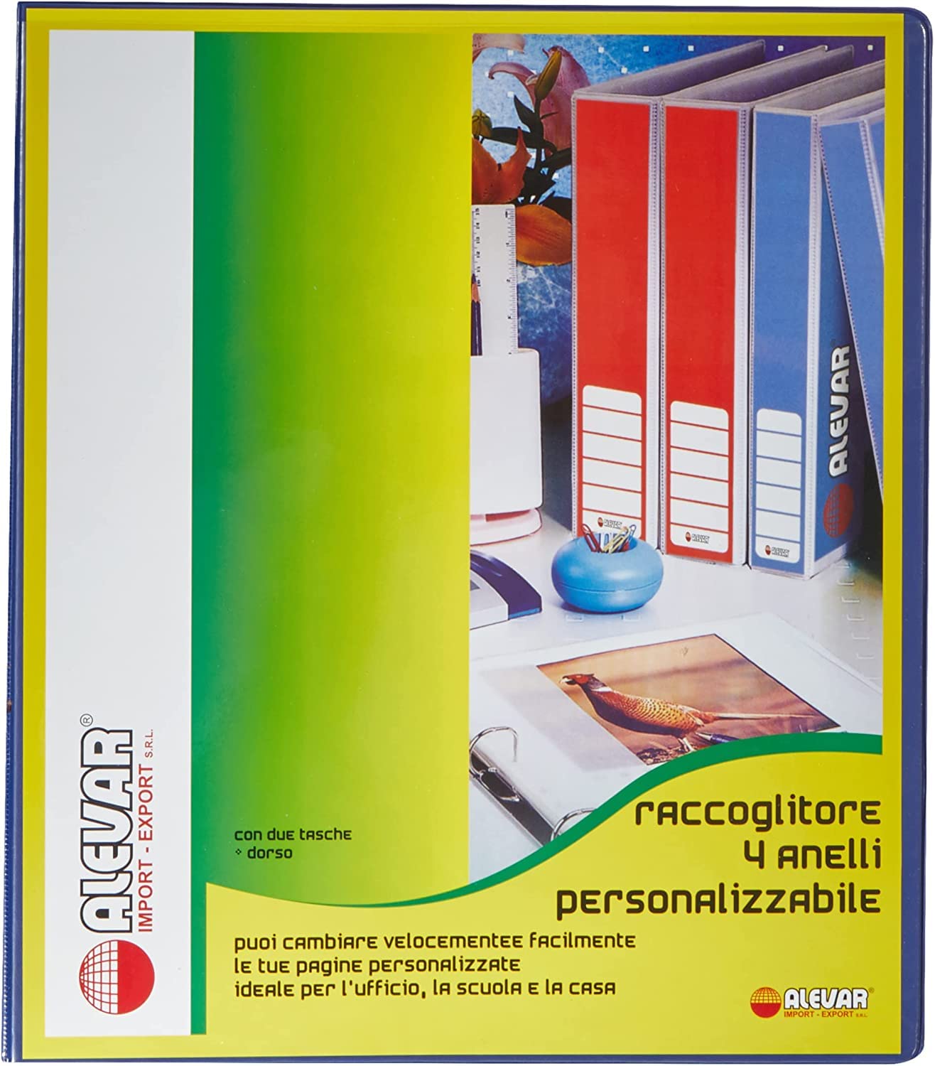 Alevar 2956/BL40 4 Ring Binder