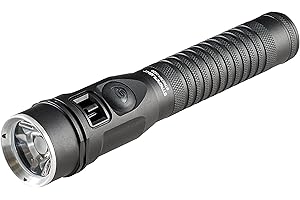 Streamlight 74431 Strion 2020 1200-Lumen Rechargeable LED Flashlight Includes 120V/100V AC/12V DC Charging System and Holder, Black