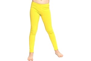 STRETCH IS COMFORT Oh So Soft Solid Youth Girls and Plus Size Leggings | Comfortable Fit for Everyday Activities | Size 2-16